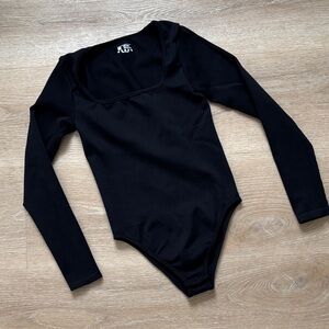 Classic Black Spandex Bodysuit